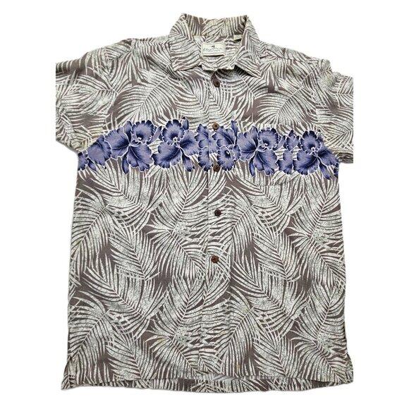 Blue Marlin Trading Company Men's Hawaiian Shirt - Size Large - Picture 4 of 4